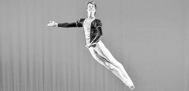 Variação masculina do ballet “Paquita”