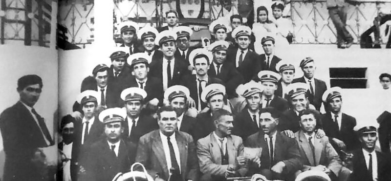 Membros da Filarmónica em 1948