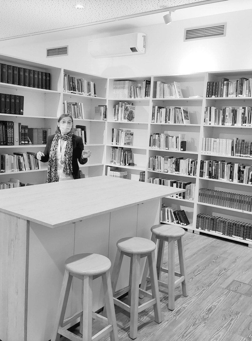 Centro de Artes do Arrabal inaugura biblioteca