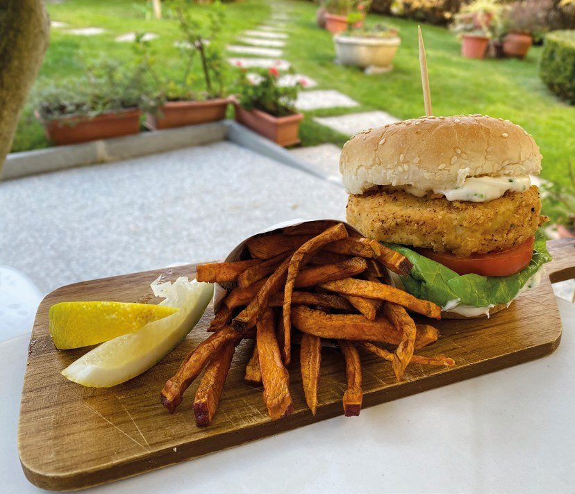 Hamburger de Peixe