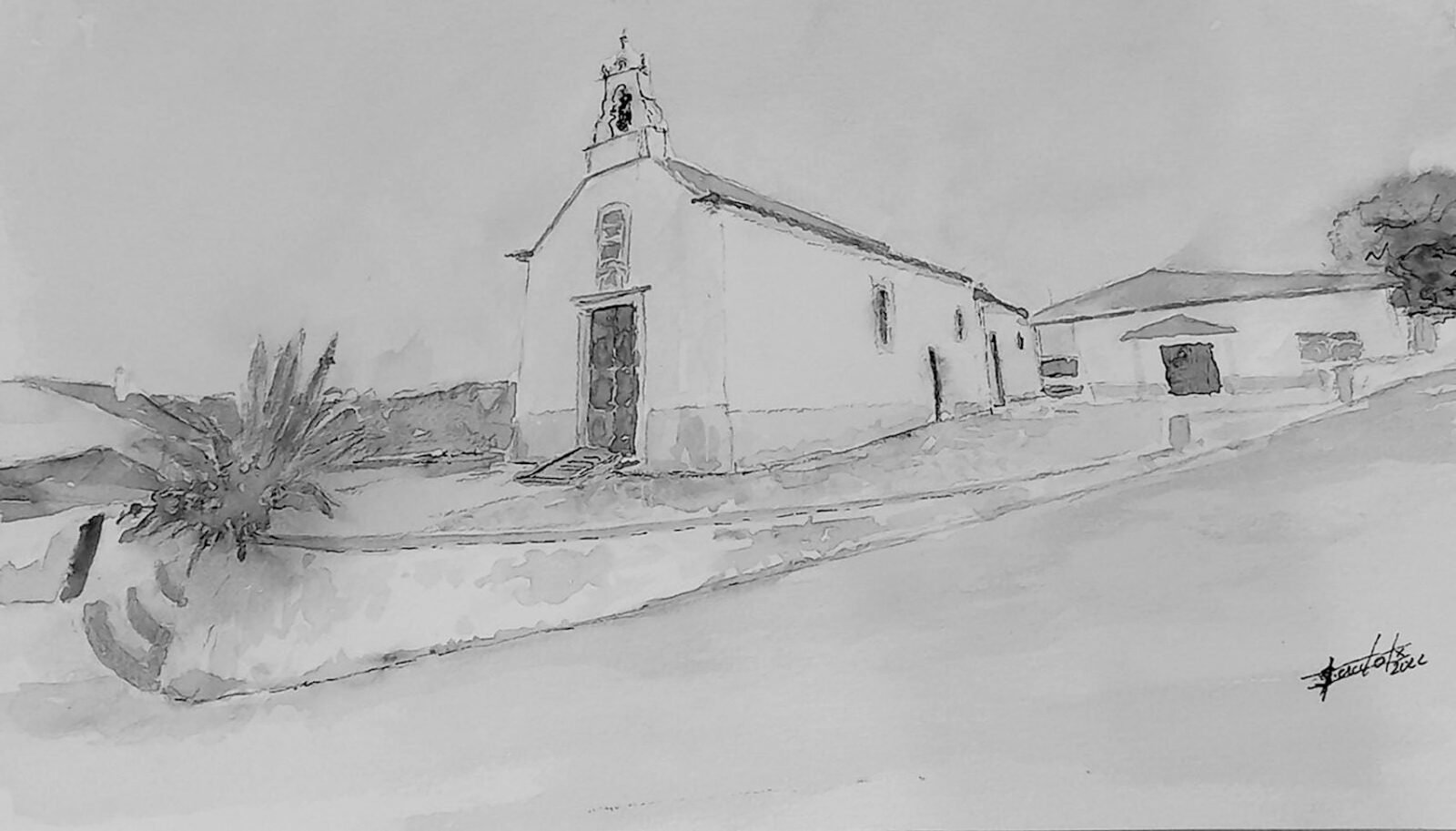 Desenho de Saúl Torcato (Arrabal em rabiscos).
