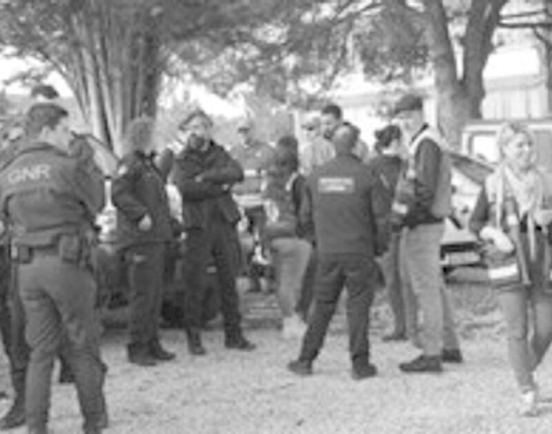 Simulacro de incêndio no Soutocico
