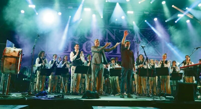 Concerto da Filarmónica do Soutocico com a banda Quinta do Bill
