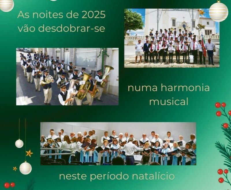 As noites de 2025 vão desdobrar-se numa harmonia musical neste período natalício