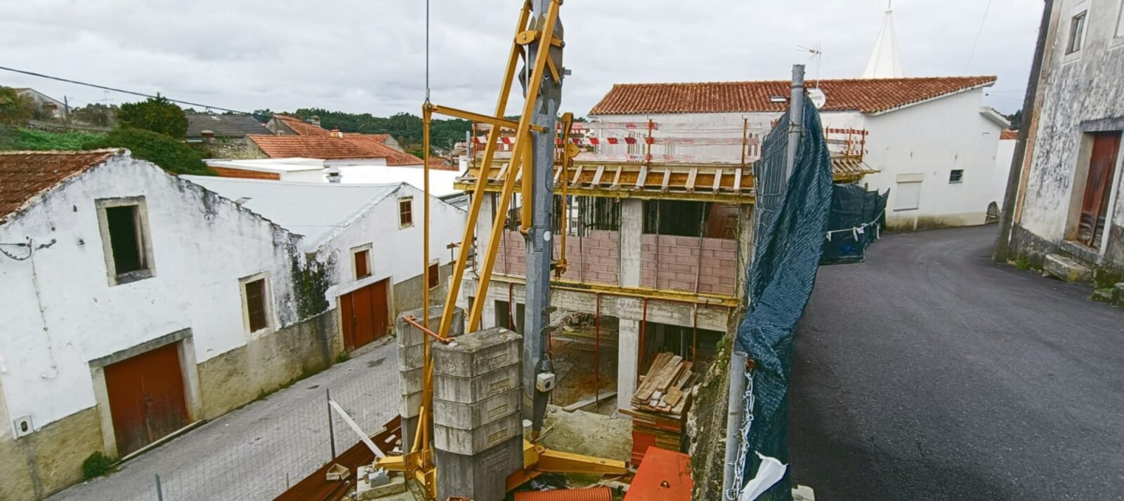 Obras de ampliação da sede da Filarmónica do Soutocico