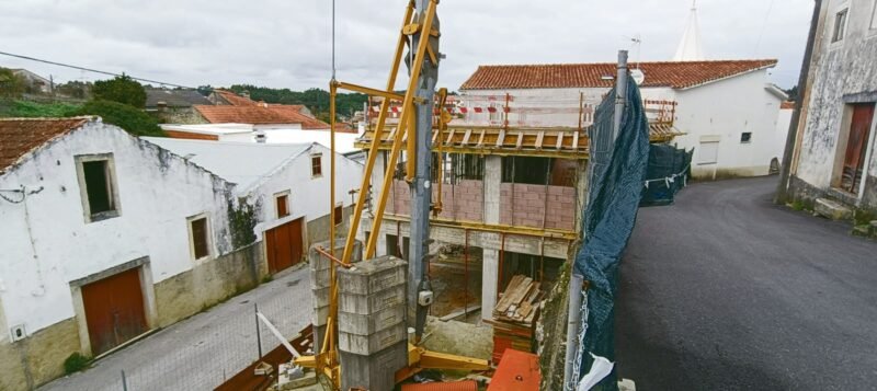 Obras de ampliação da sede da Filarmónica do Soutocico