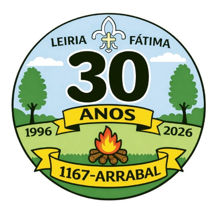 Emblema dos 30 anos do Agrupamento 1167 – Arrabal